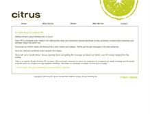 Tablet Screenshot of citruspr.com